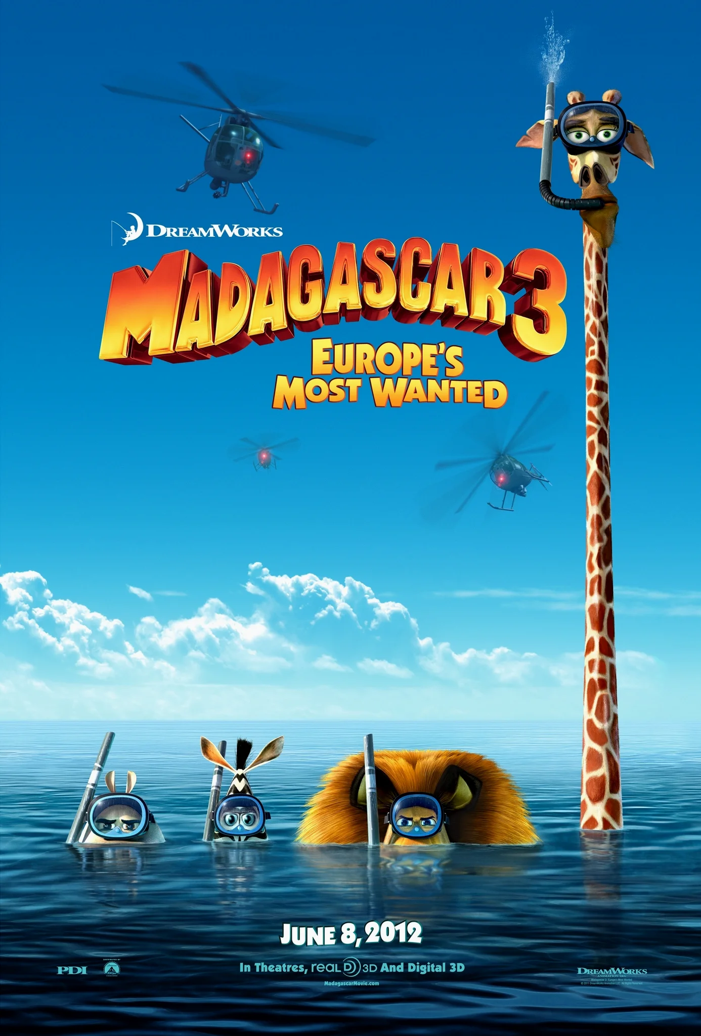 Madagascar 3 Europe’s Most Wanted (2012) มาดากัสการ์ 3 ข้ามป่าไปซ่าส์ยุโรป